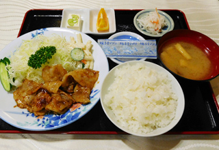 しょうが焼定食